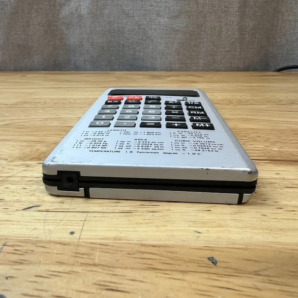Vintage Unisonic Calculator CB 14 Deluxe Memory Working JDM Made In Japan - Picture 3 of 8